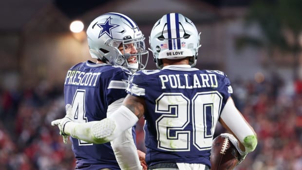 Dak Prescott and Tony Pollard